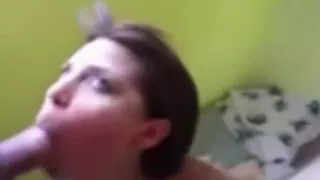 Latina slut tries double penetration with 2 amigo's