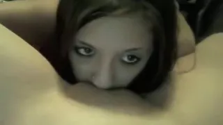 Lesbian girl eat out and masturbate eachothers' pussy