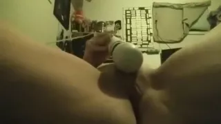 Lol !!! my girl uses milf's magic wand to masturbate !!!