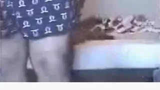 Mature latina couple pussy eating and missionary action on the bed