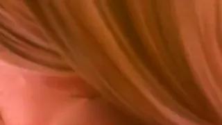 My blonde gf eyefucking the cam, while she sucks me off !!!