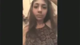 Only 18yo, but already addicted to sucking big black dick.