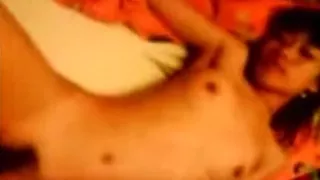 Petite asian girl with hairy pussy missionary and doggystyle sex in the bedroom