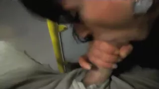 Public bus blowjob