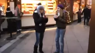 I'm having lesbo affair in this hot amateur blonde clip