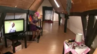 I get cumshot in my mouth in my amateur blonde video