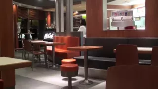 I'm posing in public space in my amatur porn video