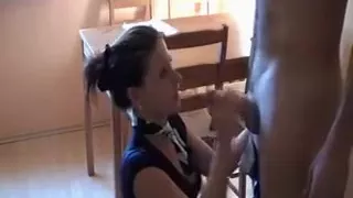 Girlfriend gets ass fucked after playing role games