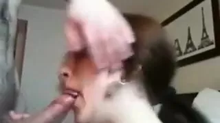 Horny as hell girlfriend sucks and fucks in private video