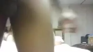 Fat woman gets fucked by black man.