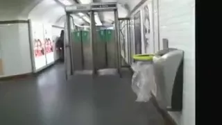 Pretty Arab babe gets two cocks at once.