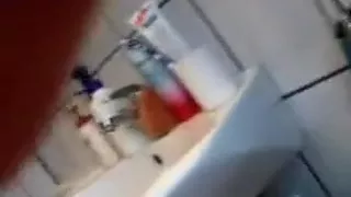 Wife sucks her husbands cock in the bath.