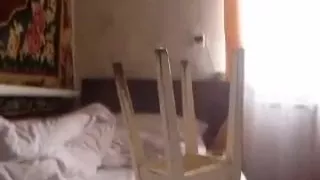 Young chick loves to play with herself.