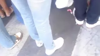 A pervert films unsuspecting women at the beach