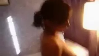 Charming sweetheart sucks and copulates a large ramrod.