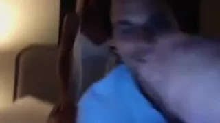 Lewd honey wears mask and fingers her holes.