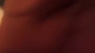 Swarthy hottie receives drilled hard by dark strapon.