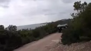 2 French bitches fuck their boyfriends outside.