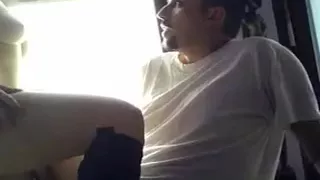 Hawt Latin Babe can't live without engulfing and fucking 10-Pounder.