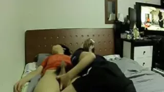 vivid sex of juvenile couples boyfriend was discharged and outflow at home