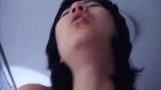 Obscene masturbation appearance of the bride and intensive cowgirl SEX,