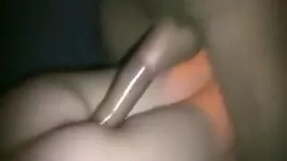 Large schlong three-some with wife