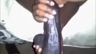 Breasty ebon uses face hole and large scones on BBC