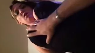 French wife on top making 'em cum jointly