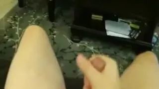 Girlfriend gives flawless blow job