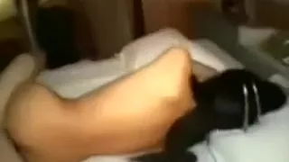 Curly chinese gal with wonderful a-hole creampied