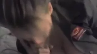 Hotel employee engulfing a guest