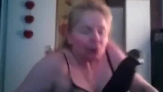 Older lady gives youthful bull mind-blowing head