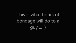 hogtied in army gear