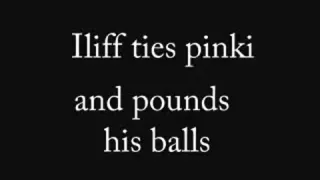 Iliff ties pinki tightly and beats his balls
