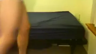 twink uses zucchini as fake penis