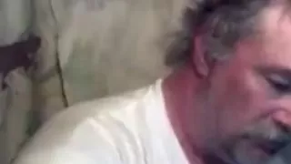 Marine dad busts a nut on webcam