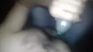 large facial in a public crap-house