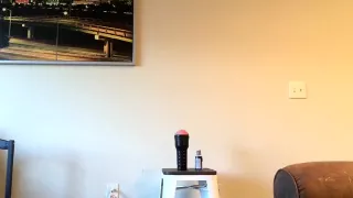 Fleshlight during the time that in Neoprene Gas Mask with Inflatable Gag