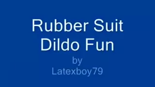 Gummi Latex Kleid Fake Penis Vergnügen