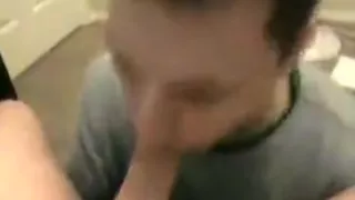 Sexy engulf and facial