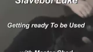 Slaveboi Luke - Willig, gefesselt und benutzt zu werden