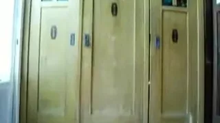 Jerking Off in dress and tie two