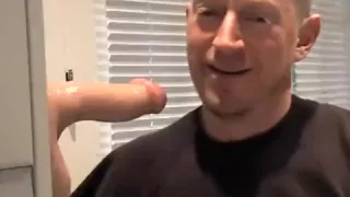 Engulf and Cum on Fake Penis