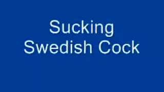 Interracial - Serving Swedish Shlong