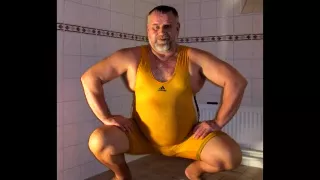 Presenting my wrestling singlets