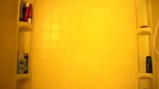 Showering in micro briefs