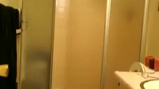 Grand-Dad Takes a shower