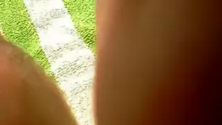 Beach and nearby woods, absolutely naked