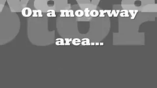 Leather Bikers On Motorway