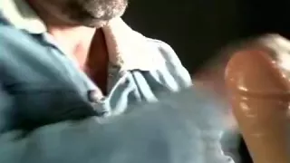 Daddy Sucks and cum.